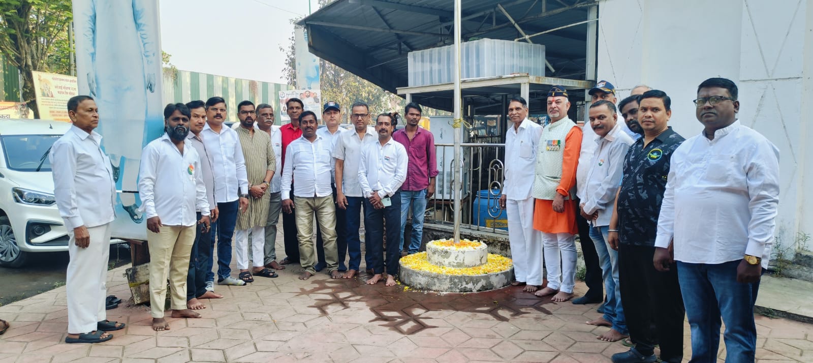 Thane, Mumbai - Ex-Navy Officers and Community Members Celebrate Republic Day with Enthusiasm, Spread Message of Unity