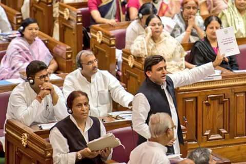 सपा विधायक शैलेन्द्र यादव ललई   ने ताबड़तोड़ बीजेपी के 100 दिन के कारनामों का हिसाब सदन मे दिया-जेपी यादव